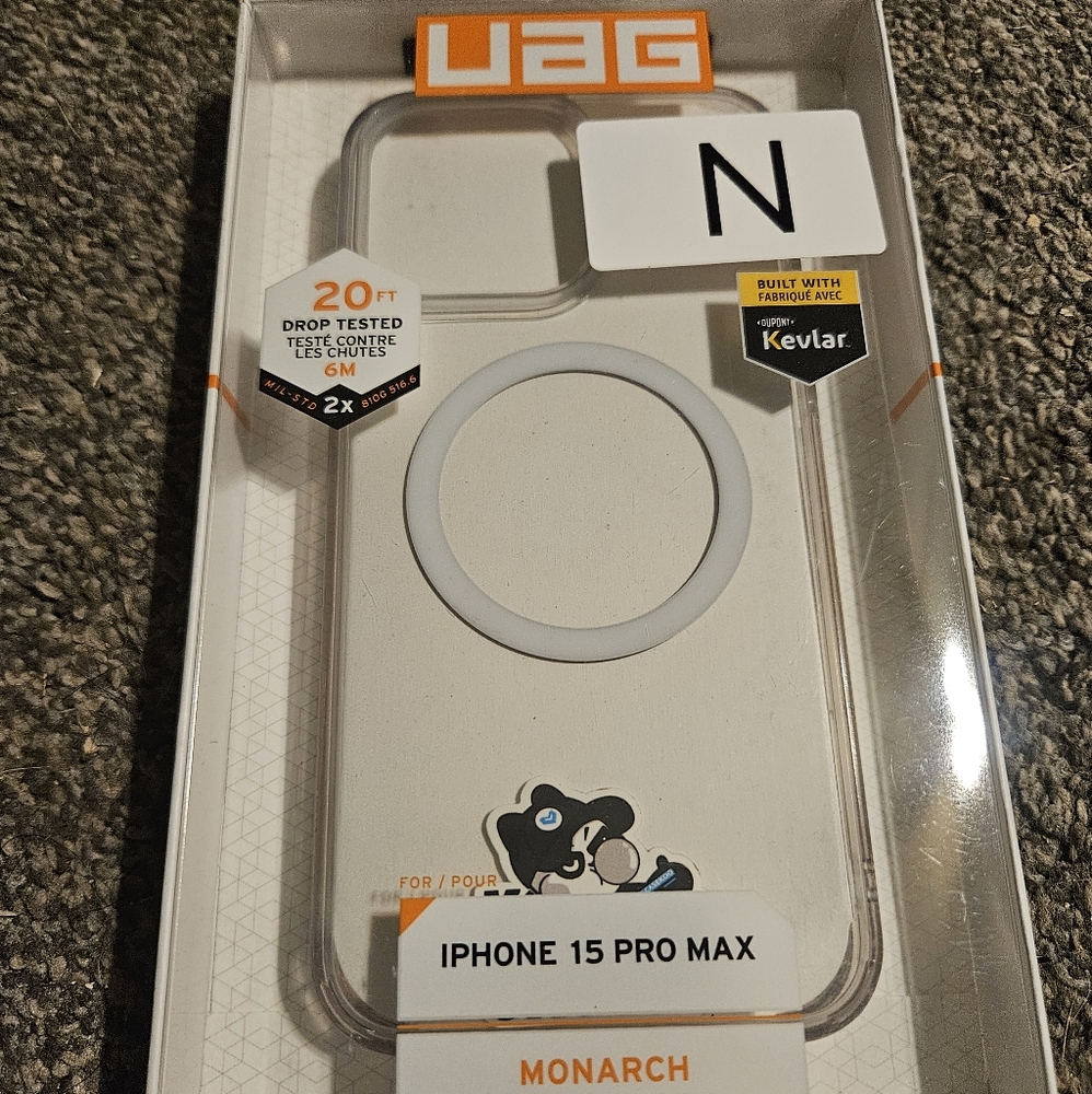 Ag Adriano Goldschmied White Phone Case with Ring Holder